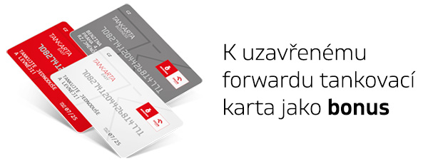 Tankovací karta jako bonus